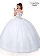 Marys Bridal MQ1001 Cold Shoulder Quinceanera Dress