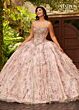 Marys Bridal MQ2126 Spaghetti Strap Glitter Dress
