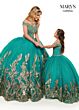 Marys Bridal MQ4024 Portrait Neckline Mini Quince Dress