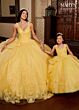 Marys Bridal MQ4036 Bubble Skirt Square Neck Mini Quince Dress