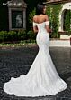 Rachel Allan RB4148 Detachable Train Off The Shoulder Wedding Gown