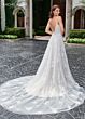 Rachel Allan RB5007 Floral Beadwork Open Back Wedding Gown