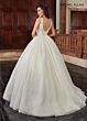 Rachel Allan RB6116 Detachable Cape V-Neck Wedding Gown