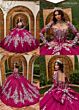 Rachel Allan RQ1168 High Neck Gauntlet Sleeve Topper Dress