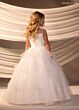 Rachel Allan RB9180 Round Neckline Lace-Up Back Flower Girl Dress