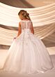 Rachel Allan RB9182 Ruched Waistband Button-Down Flower Girl Dress