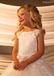 Rachel Allan RB9184 Scoop Neckline Illusion Strap Flower Girl Dress