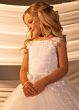 Rachel Allan RB9184 Scoop Neckline Illusion Strap Flower Girl Dress