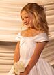 Rachel Allan RB9185 Foldover Off-The-Shoulder Flower Girl Dress