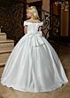 Rachel Allan RB9191 Bow Sleeve Illusion Neck Dress