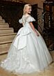 Rachel Allan RB9197 Ruched Bodice Illusion Back Bow Dress