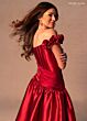 Rachel Allan RB8177 Floral Off-The-Shoulder Neckline Dress