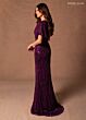 Rachel Allan RB8179 Rhinestone-Embellished Scoop Neckline Dress