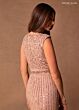 Rachel Allan RB8185 Round Neckline Beaded Waistband Dress