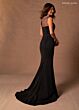 Rachel Allan RB8189 Soft Ruched Bodice Figure-Hugging Dress