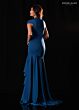Rachel Allan RB8228 Cap Sleeve High Neck Dress