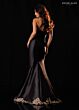 Rachel Allan RB8229 Strapless Mermaid Floral Hem Dress
