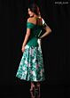 Rachel Allan RB8244 Floral A-Line Skirt Drop Waist Dress