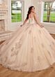 Rachel Allan RQ1120 Detached Sleeves Corset Top Quinceanera Dress