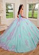 Rachel Allan RQ1120 Detached Sleeves Corset Top Quinceanera Dress