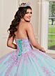 Rachel Allan RQ1120 Detached Sleeves Corset Top Quinceanera Dress