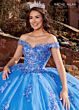 Rachel Allan RQ1121 Basque Waist Off The Shoulder Quinceanera Dress