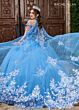 Rachel Allan RQ1121 Basque Waist Off The Shoulder Quinceanera Dress