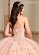 Rachel Allan RQ1123 Detachable Sleeve Embroidered Quinceanera Dress