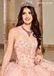 Rachel Allan RQ1123 Detachable Sleeve Embroidered Quinceanera Dress