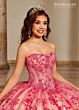Rachel Allan RQ1123 Detachable Sleeve Embroidered Quinceanera Dress