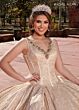Rachel Allan RQ1127 Royal Train V-Neck Quinceanera Gown
