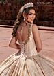 Rachel Allan RQ1127 Royal Train V-Neck Quinceanera Gown