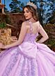 Rachel Allan RQ2172 Spaghetti Straps Scoop Neck Quinceanera Gown