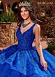 Rachel Allan RQ2173 Tiered Skirt Detachable Sleeve Quinceanera Gown