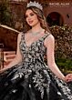 Rachel Allan RQ2173 Tiered Skirt Detachable Sleeve Quinceanera Gown