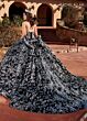 Rachel Allan RQ2176 Detachable Train Strapless Quinceanera Gown