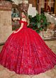Rachel Allan RQ1141 Off-The-Shoulder Front Bow Quinceanera Dress