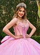 Rachel Allan RQ1142 Sweetheart Neck Puff Sleeve Quinceanera Gown