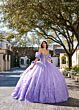Rachel Allan RQ1142 Sweetheart Neck Puff Sleeve Quinceanera Gown