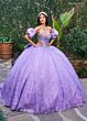 Rachel Allan RQ1142 Sweetheart Neck Puff Sleeve Quinceanera Gown