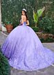 Rachel Allan RQ1142 Sweetheart Neck Puff Sleeve Quinceanera Gown