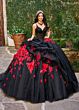 Rachel Allan RQ1144 Cold-Shoulder Pick-Up Skirt Quinceanera Gown
