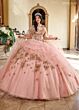 Rachel Allan RQ1144 Cold-Shoulder Pick-Up Skirt Quinceanera Gown