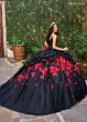 Rachel Allan RQ1144 Cold-Shoulder Pick-Up Skirt Quinceanera Gown