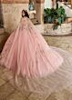 Rachel Allan RQ1144 Cold-Shoulder Pick-Up Skirt Quinceanera Gown