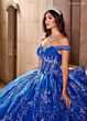 Rachel Allan RQ1146 Sweetheart Neck Back Bow Quince Dress