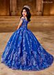 Rachel Allan RQ1146 Sweetheart Neck Back Bow Quince Dress