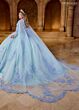 Rachel Allan RQ1148 Plunging Neck Ruched Bodice Sweet 16 Gown