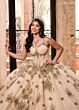 Rachel Allan RQ1149 Plunging Neck Basque Waist Quinceanera Dress