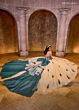 Rachel Allan RQ1152 Back Bow Corset Bodice Sweet 16 Dress